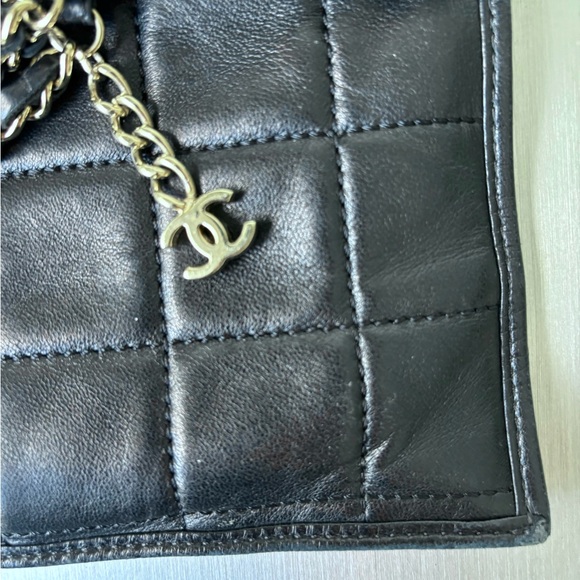 Chanel quilted box foldover envelope clutch - Picture 5 of 16